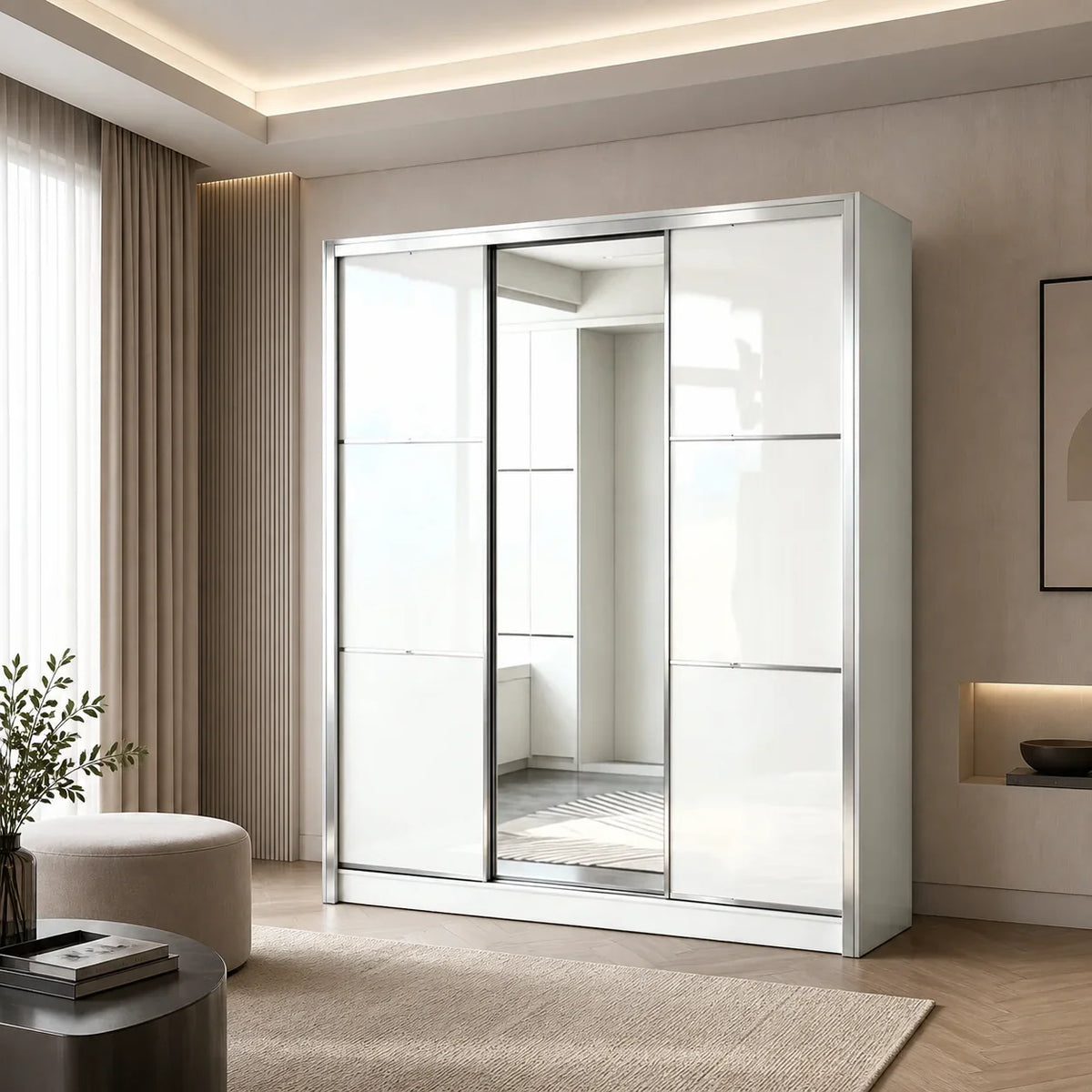 200cm sliding door wardrobe