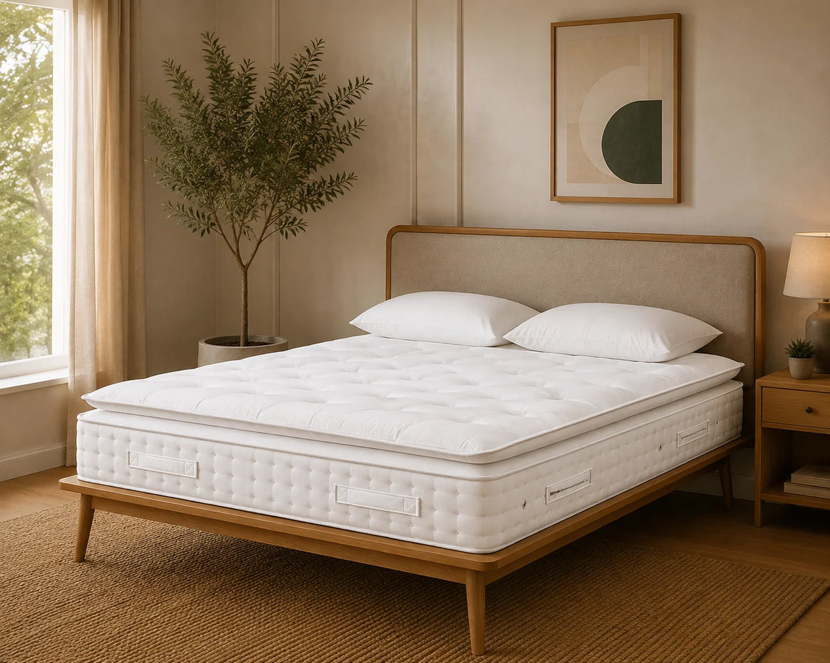 15000 Pocket Sprung Mattress with Pillow Top Optional
