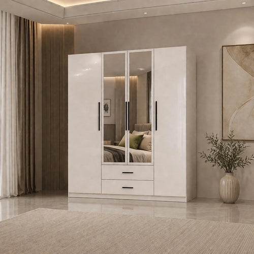 4 Door Wardrobe
