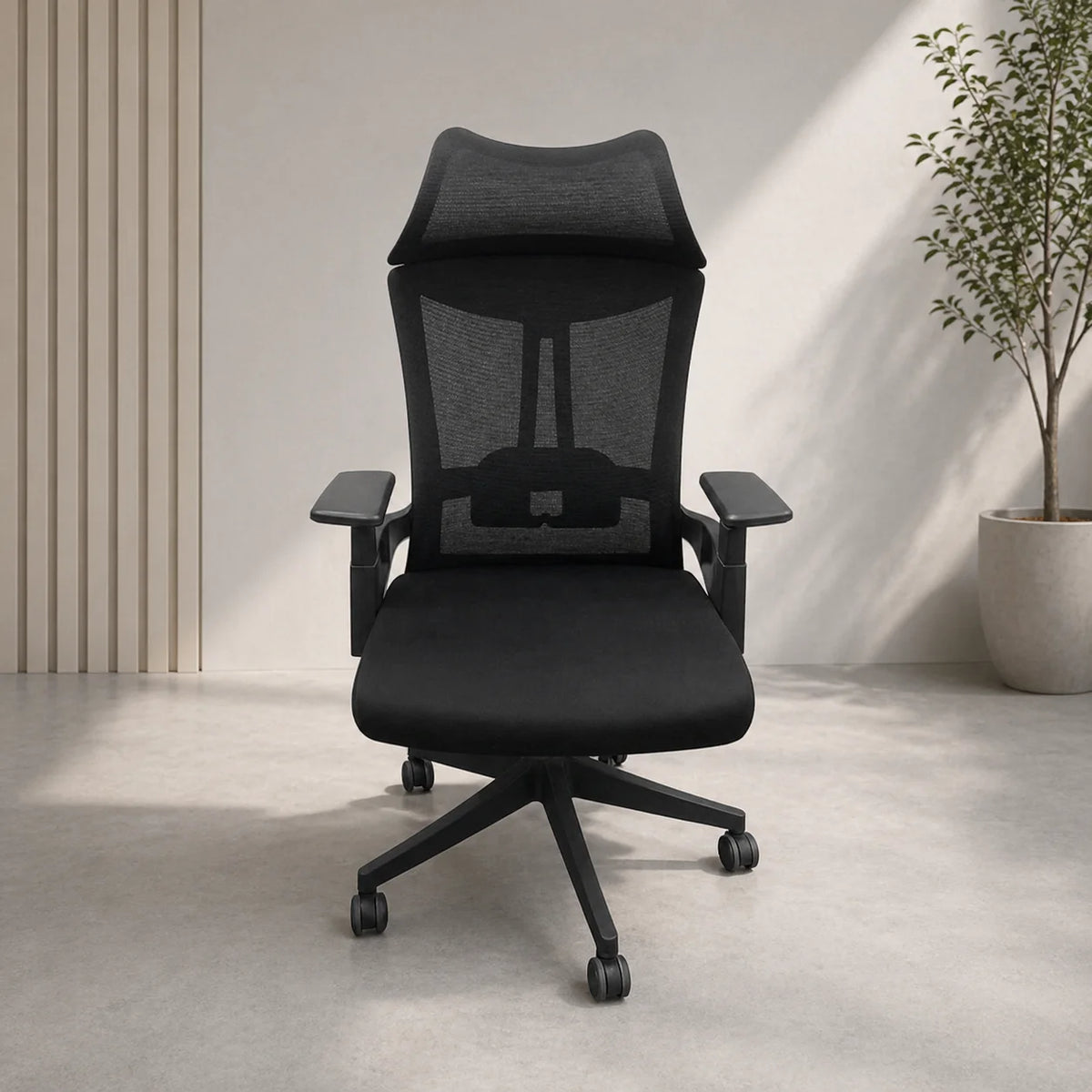 Ergonomic Black Mesh Office Chair