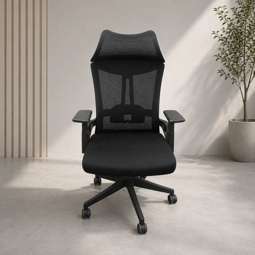 Ergonomic Black Mesh Office Chair