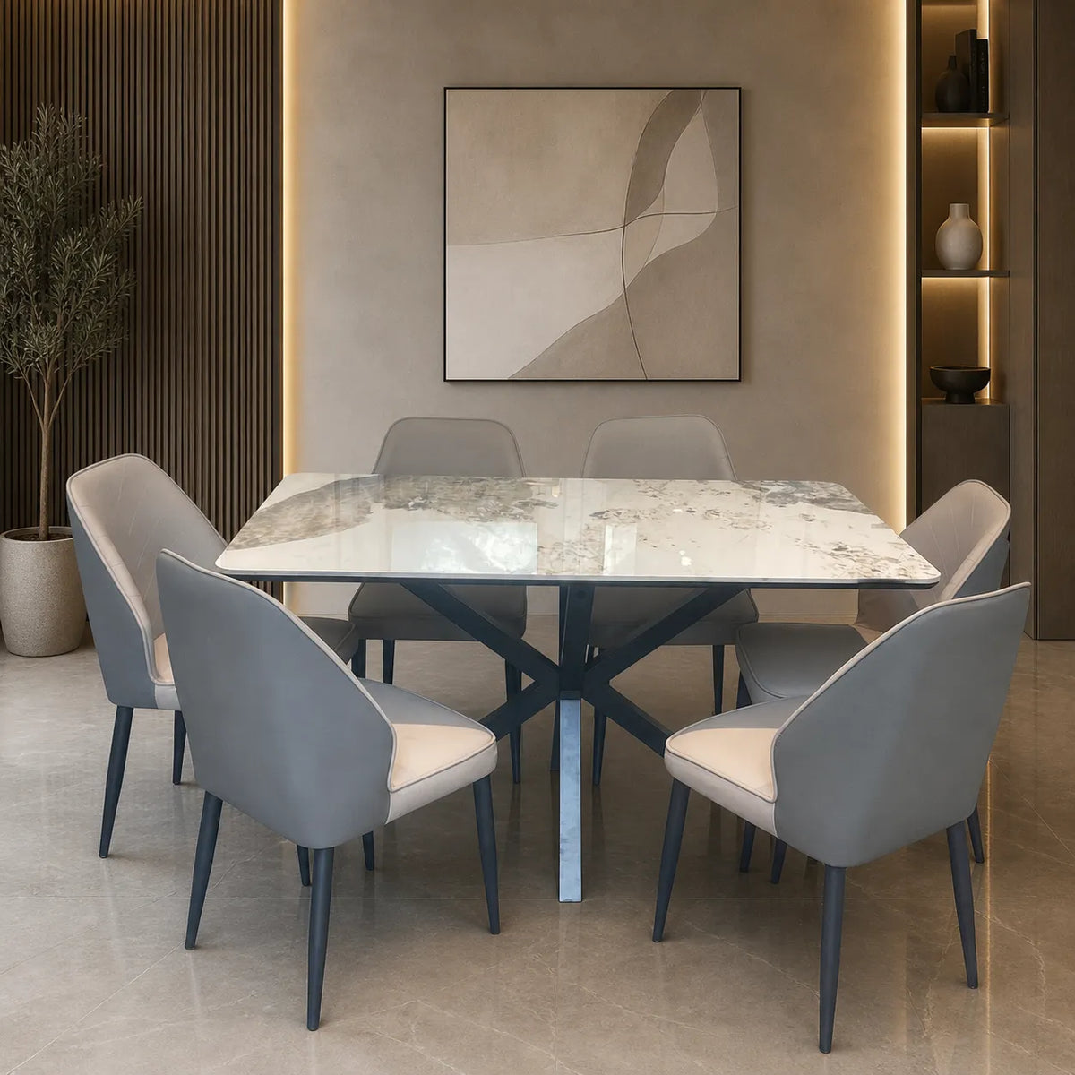 Dining Table Set With Chairs – view 4