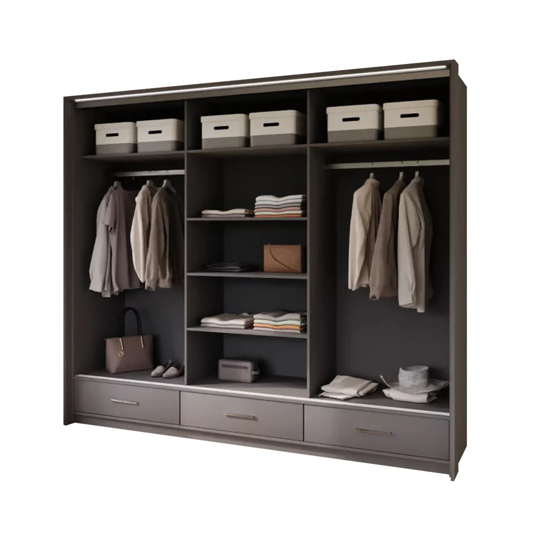 Marsylia 255cm wardrobe – interior
