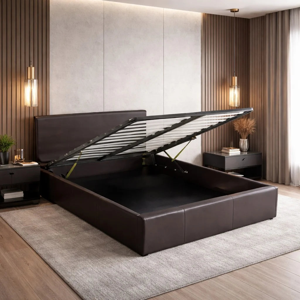 Elo Upholstered Ottoman Bed Frame – view 2