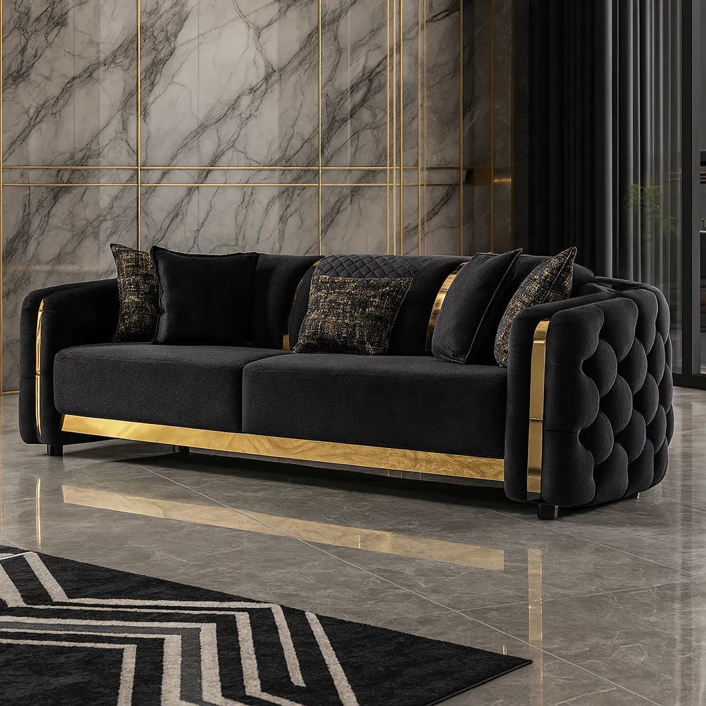 Toronto Leather Sofa Set