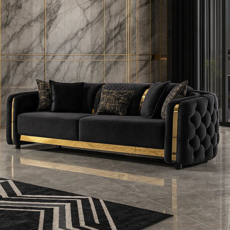 Toronto Leather Sofa Set