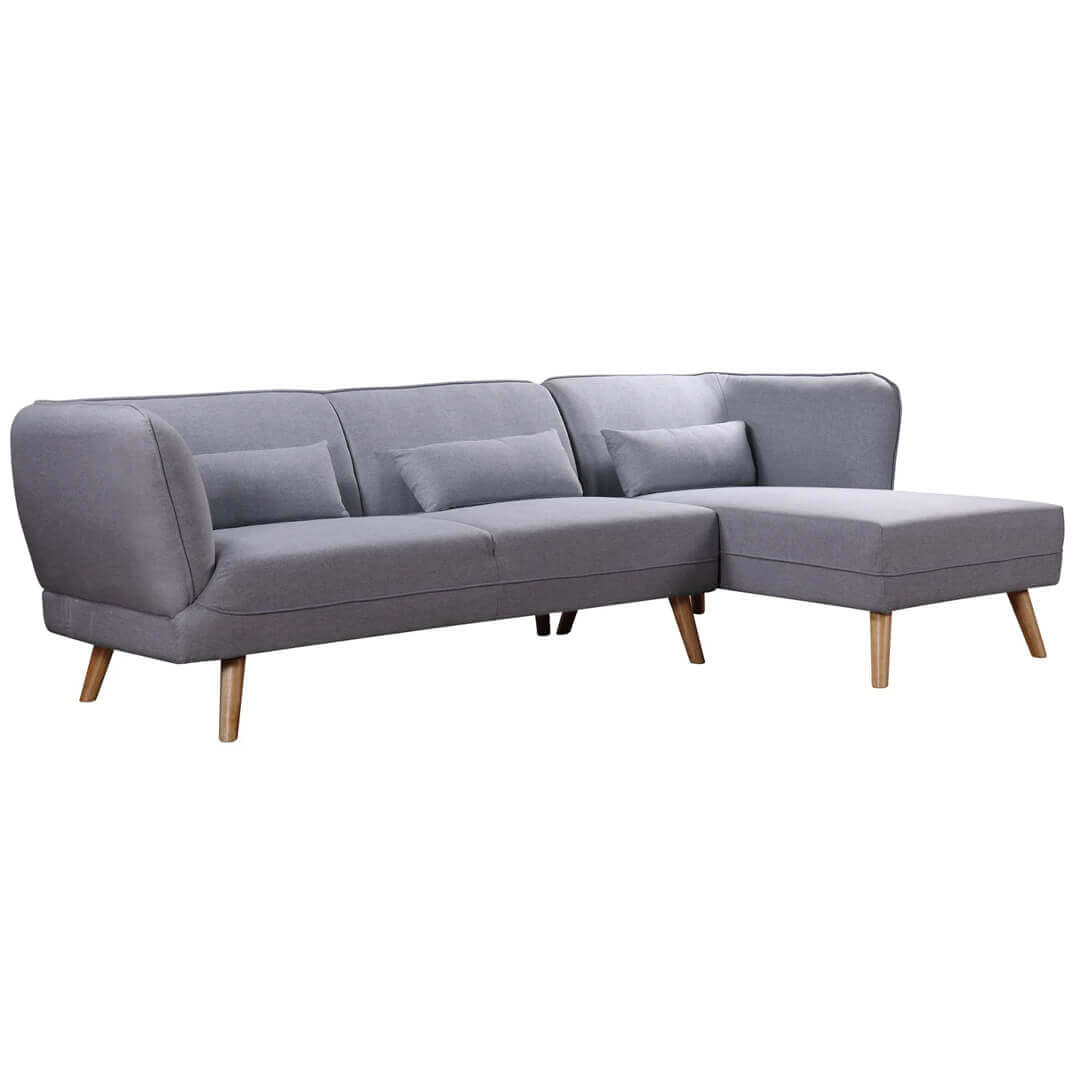 Coventry Fabric 3 Seater Corner Sofa – view 2