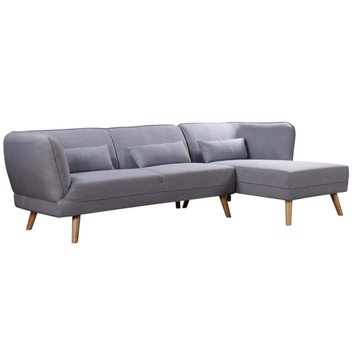 Coventry Fabric 3 Seater Corner Sofa – view 2