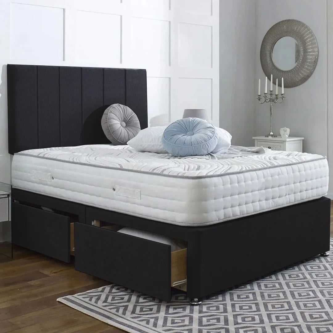 Divan bed – storage drawers