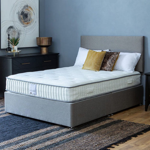 Divan Bed with 2000 Pocket Sprung Mattress and Headboard