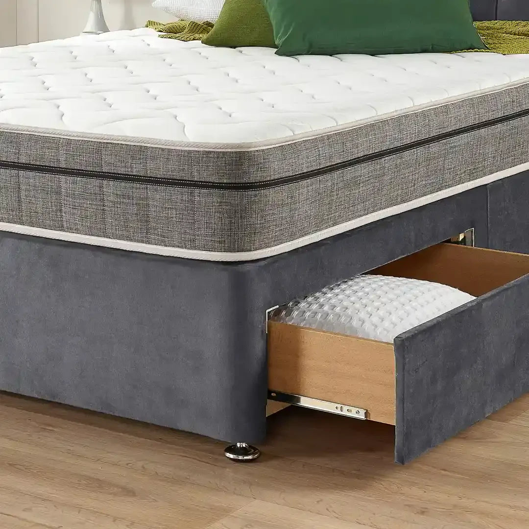 Divan Bed with Mattress – view 3