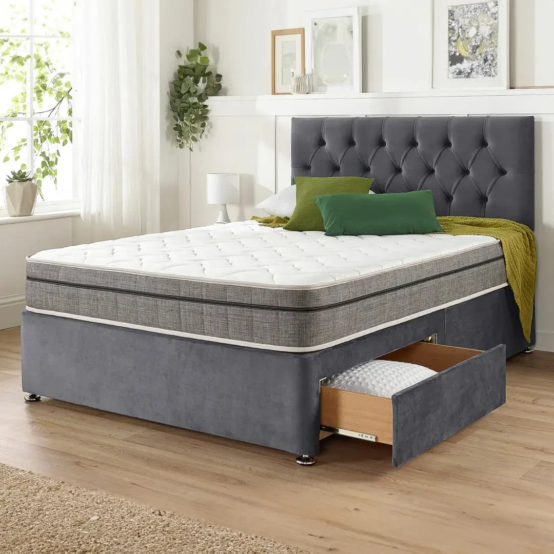Divan Bed with Mattress – view 4